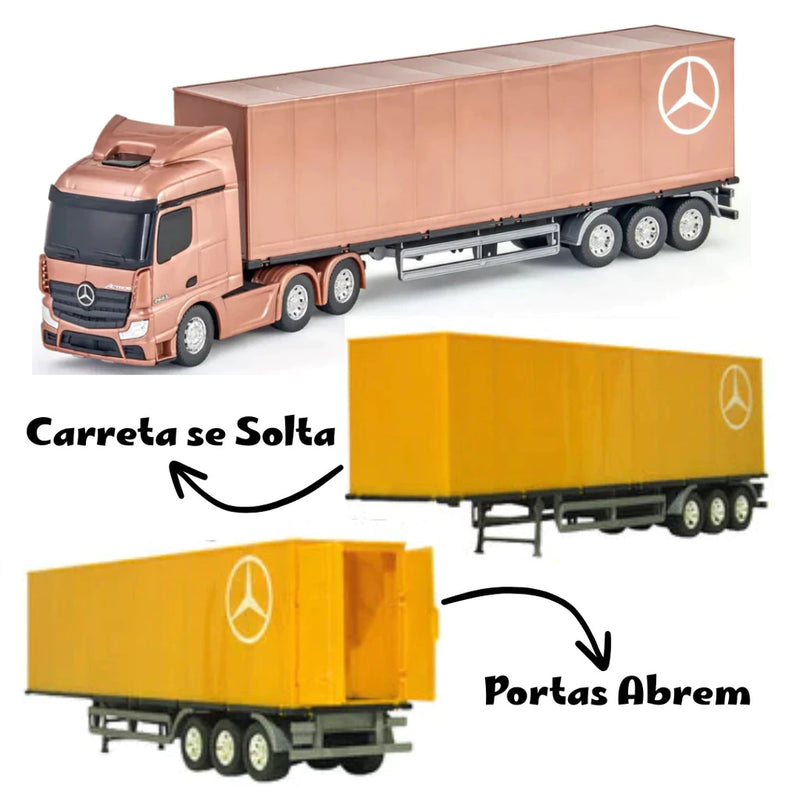 Miniatura de Carreta Mercedes-Benz