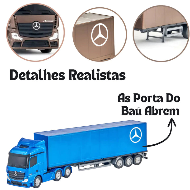 Miniatura de Carreta Mercedes-Benz